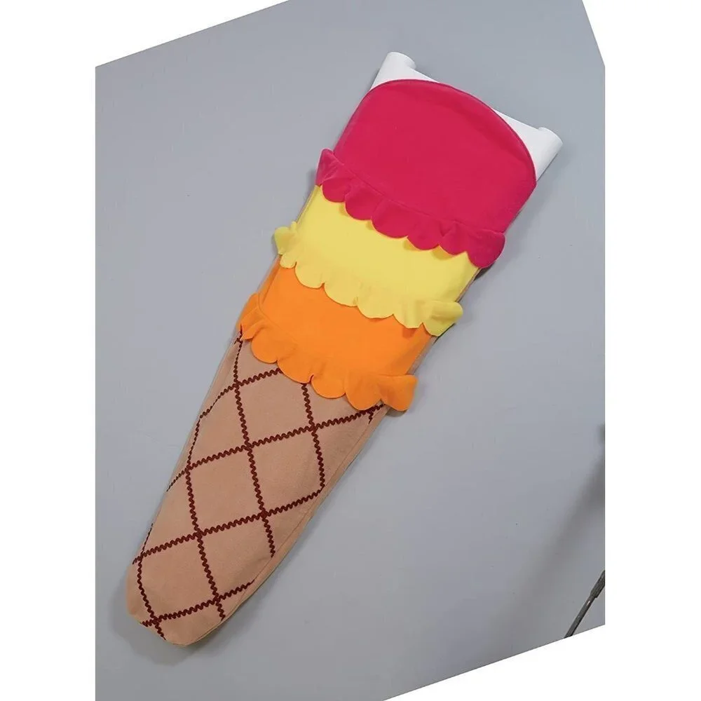 McCalls Sewing Pattern 7702‎ Blanket Child Butterfly Ice Cream Football